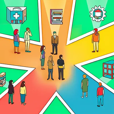 Illustration signpost - Image 1