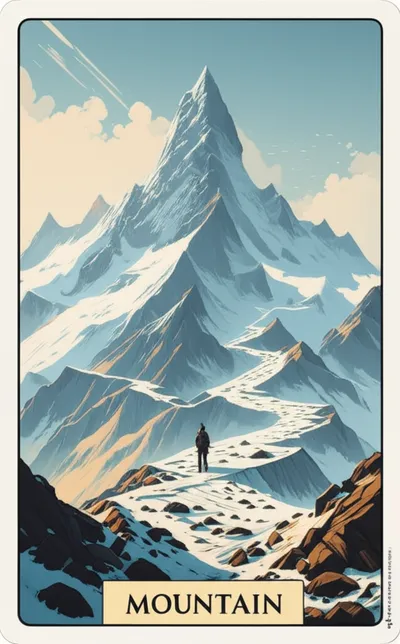 Illustration mountain - Image 1