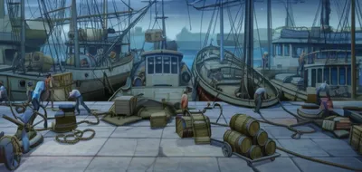 Illustration quayside - Image 1