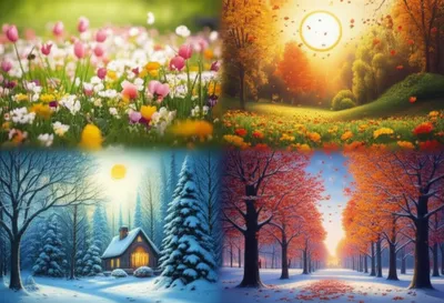 Illustration seasons - Image 1