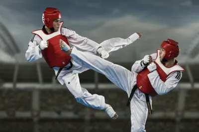 Illustration taekwondo