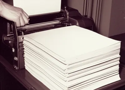 Illustration mimeograph - Image 1