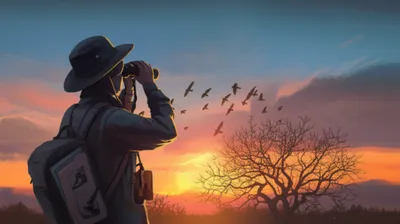 Illustration birders - Image 1