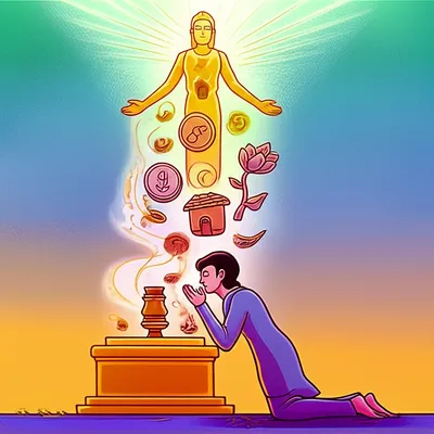 Illustration burnt offerings - Image 1