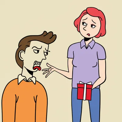 Illustration rudeness - Image 1