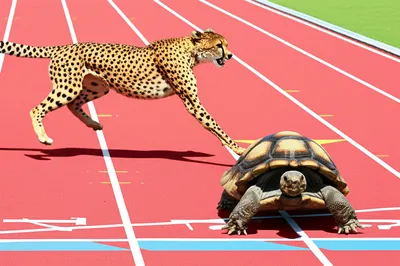 Illustration overtake