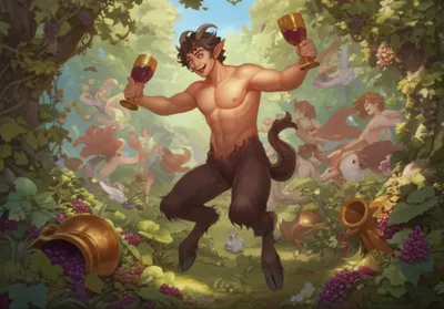 Illustration satyr - Image 1