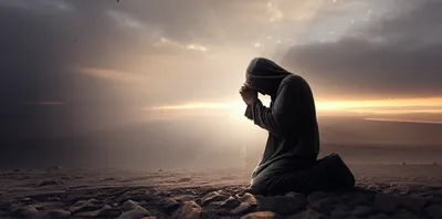 Illustration penitent - Image 1