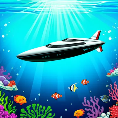 Illustration submarine