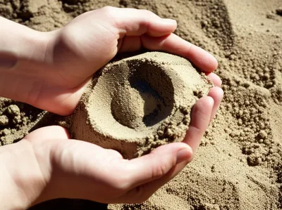 Illustration cupped - Image 1