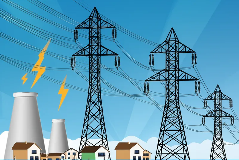 Illustration visuelle du mot « electric » - L'électricité