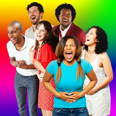 Illustration hysterically - Image 1