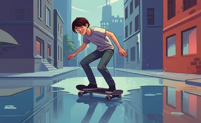 Illustration skirted - Image 1