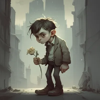 Illustration pansy - Image 1