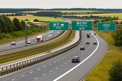 Illustration autoroute - Image 1