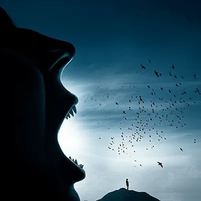 Illustration yelled - Image 1