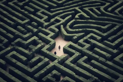 Illustration maze - Image 1