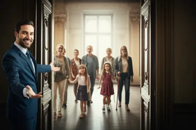 Illustration usher - Image 1