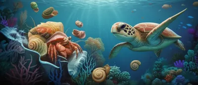 Illustration shelled - Image 1