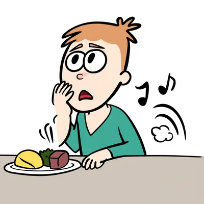 Illustration flatulence - Image 1