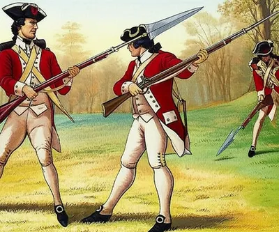 Illustration bayonets