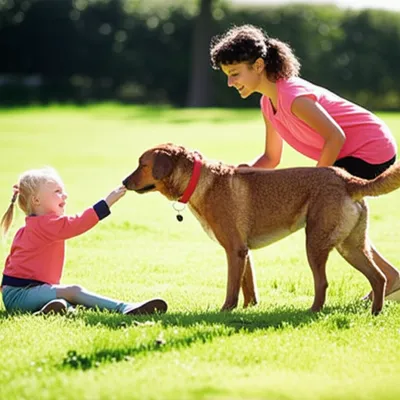 Illustration labradoodles