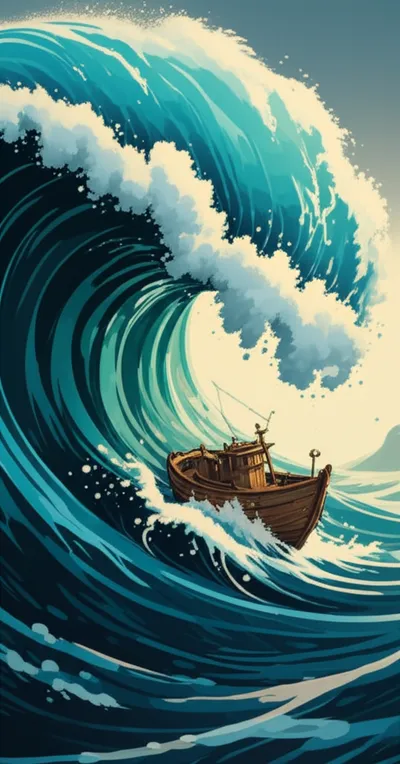 Illustration whales - Image 1