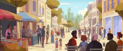 Illustration civilians