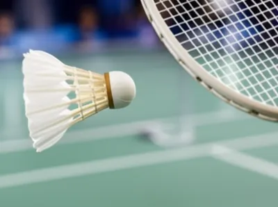 Illustration shuttlecock