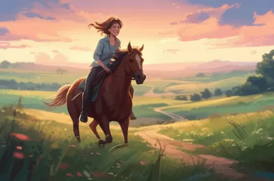 Illustration rode - Image 1