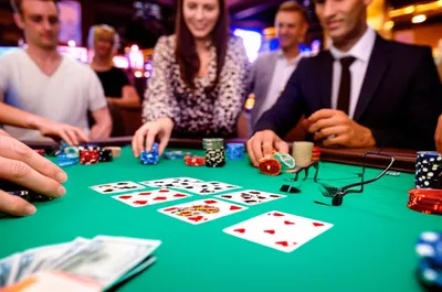 Illustration croupier - Image 1