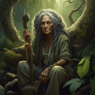 Illustration crone - Image 1