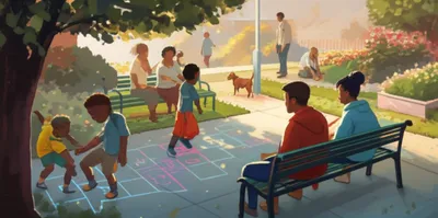 Illustration backyards - Image 1