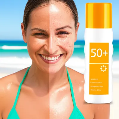 Illustration sunblock