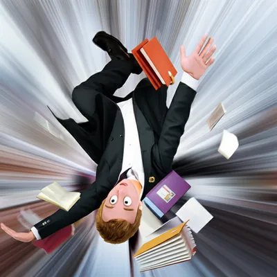 Illustration headlong - Image 1