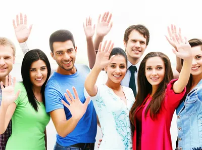 Illustration salutation