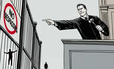 Illustration trespassed - Image 1