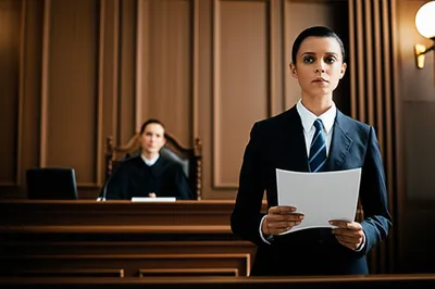 Illustration prosecutor