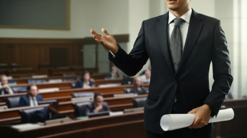 Illustration visuelle du mot « politician » - Homme politique, politicien, femme politique, politicienne