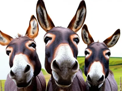 Illustration asses - Image 1