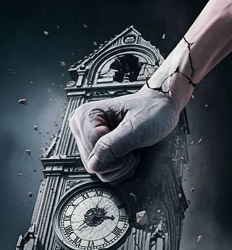 Visual illustration for the word "destroying" - To damage beyond use or repair.