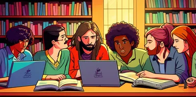 Illustration collegiate - Image 1