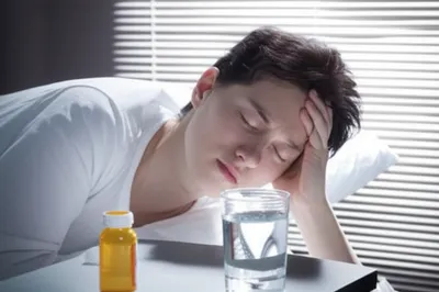 Illustration hangover