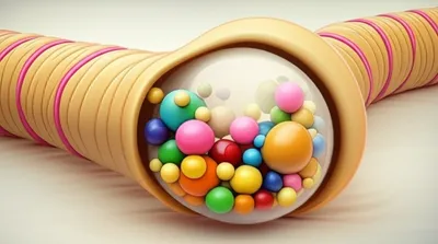 Illustration endocytosis