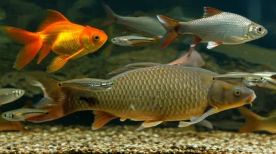 Illustration cyprinoid