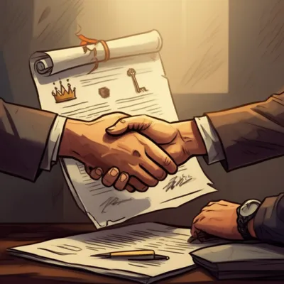 Illustration negotiates - Image 1