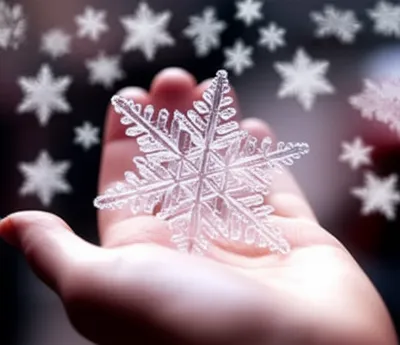 Illustration snowflake - Image 1