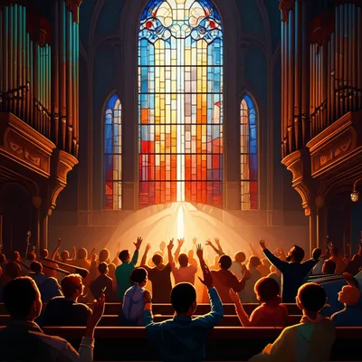 Illustration alleluia - Image 1