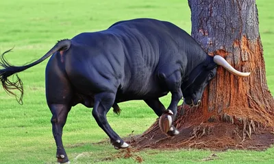 Illustration horned - Image 1