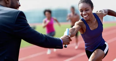 Illustration delegating